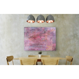 Wall art print and canvas. Paul Klee, Cathedrals