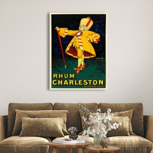 Vintage poster, Rhum Charleston by Jean D'Ylen 