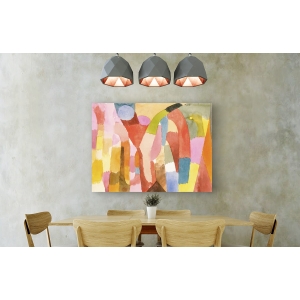 Wall art print and canvas. Paul Klee, Movement of Vaulted Chambers