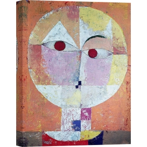 Leinwandbilder. Paul Klee, Senecio (detail)