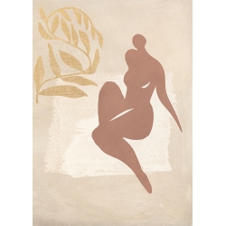 Quadro, stampa stile Matisse, Studio sulla bellezza femminile III