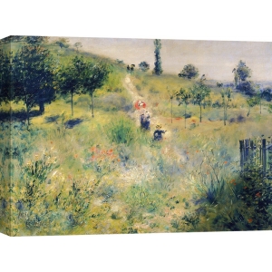 Leinwandbilder. Renoir, Ansteigender Weg im hohen Gras