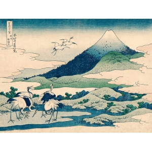 Stampa giapponese. Hokusai, La tenuta di Umezawa, Sagami, 1830-1833