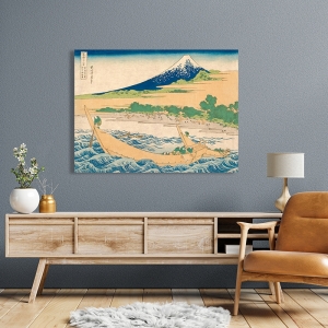 Japanese art print, Tago Bay near Ejiri on the Tokaido by Hokusai