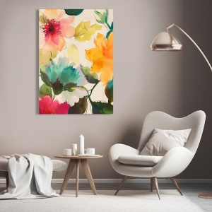 Art print and canvas, Harmony of flowers in spring I by Kelly Parr