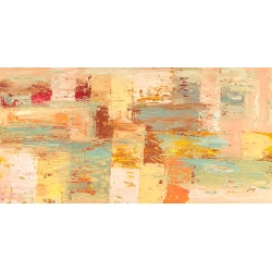 Abstract art print and canvas, Summer vibrations by  Lucas