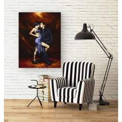 Wall art print and canvas. Richard Young, Held in Tango