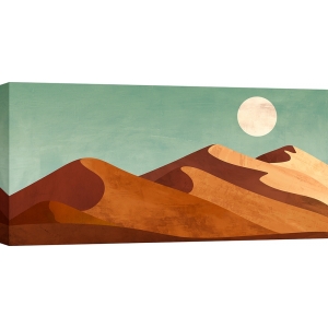 Tableau de style nordique, Dunes tranquilles de Sayaka Miko