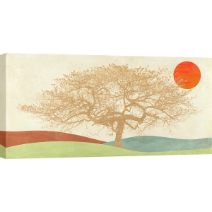 Kunstdruck, Leinwandbilder, Goldener Baum von Sayaka Miko