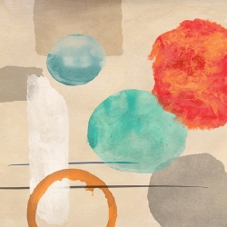 Cuadro abstracto minimal, Colors & Shades II de Sven Dorn